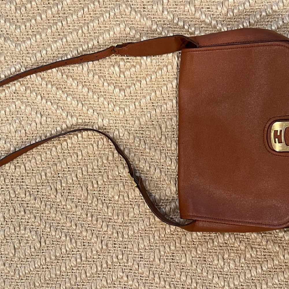 Fendi Cognac Leather Chameleon Satchel Bag - Picture 2 of 16